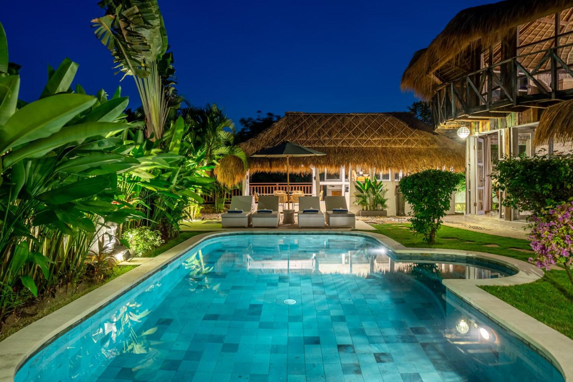 Balangan Beach Villa Idaman Bungalows Jimbaran Extérieur photo