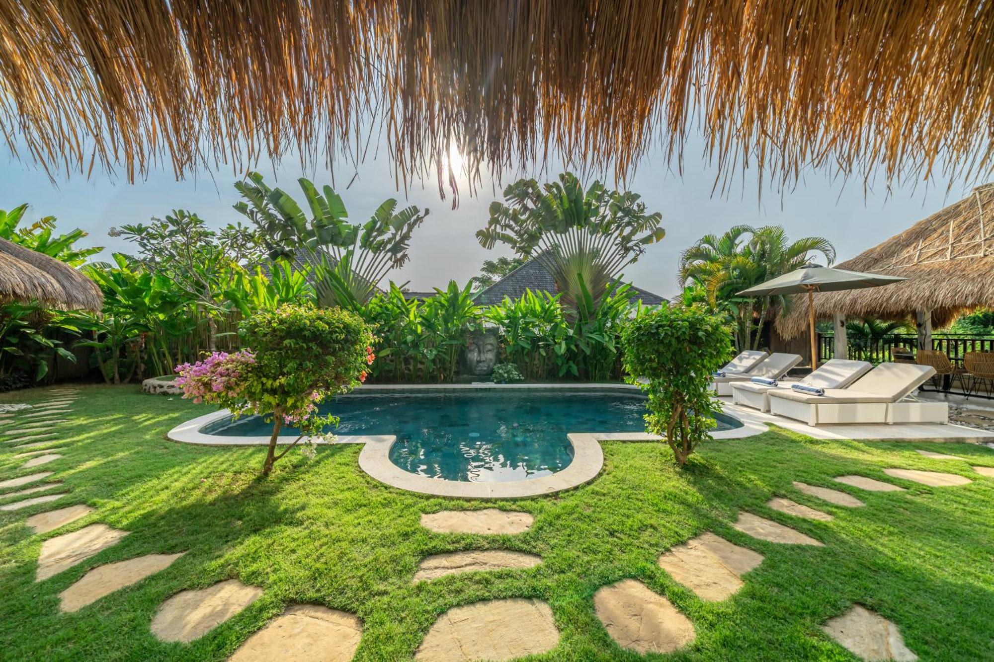 Balangan Beach Villa Idaman Bungalows Jimbaran Extérieur photo