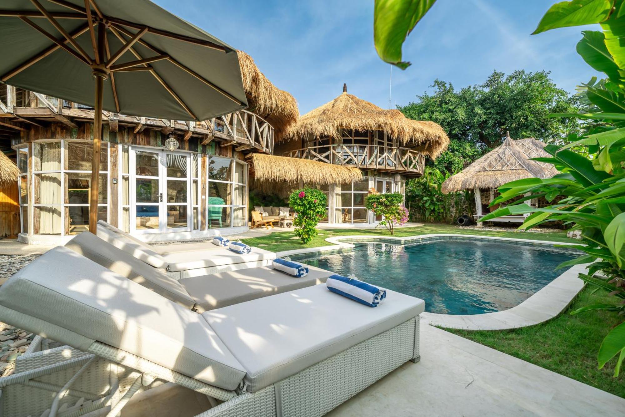 Balangan Beach Villa Idaman Bungalows Jimbaran Extérieur photo