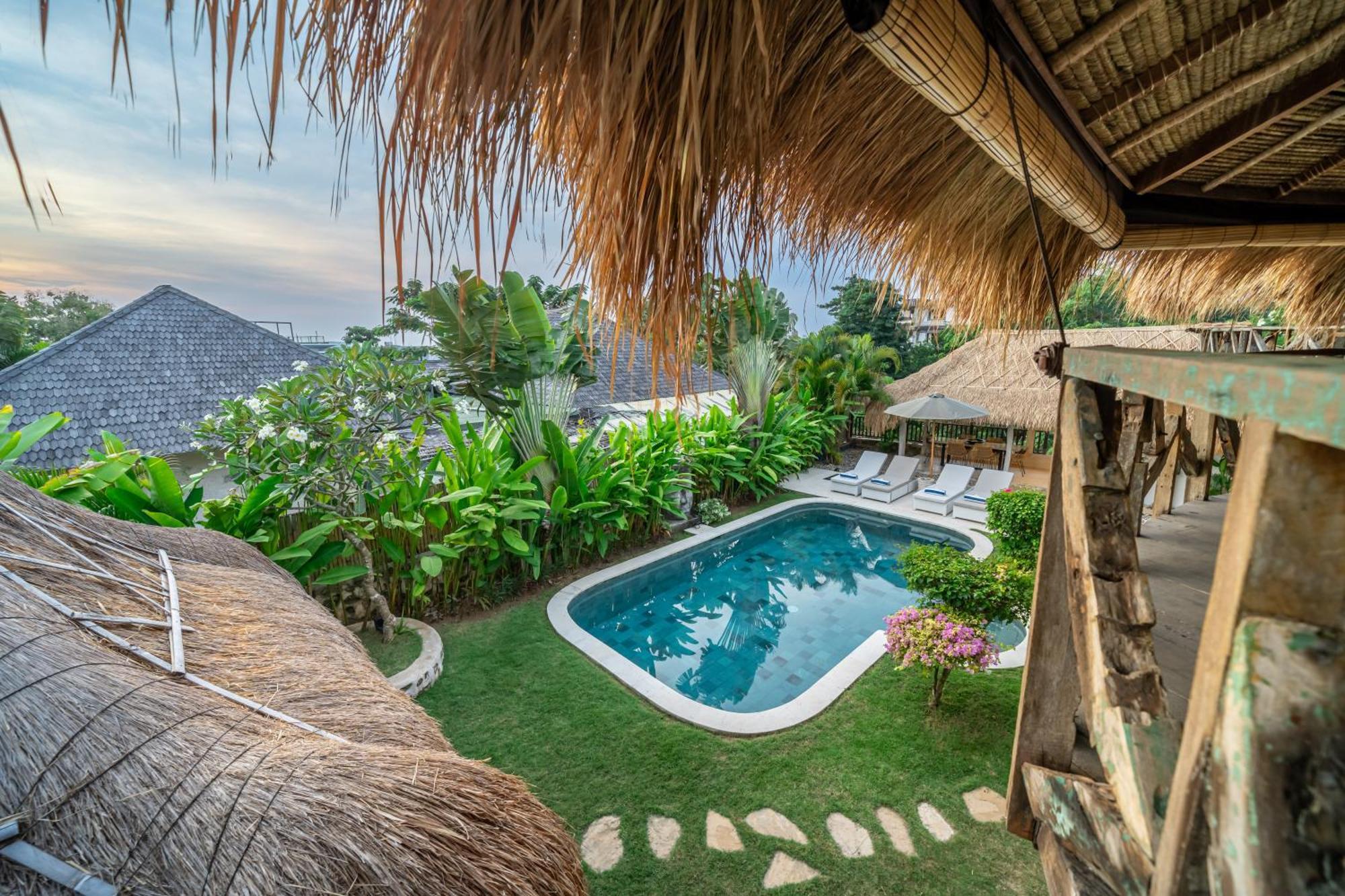 Balangan Beach Villa Idaman Bungalows Jimbaran Extérieur photo