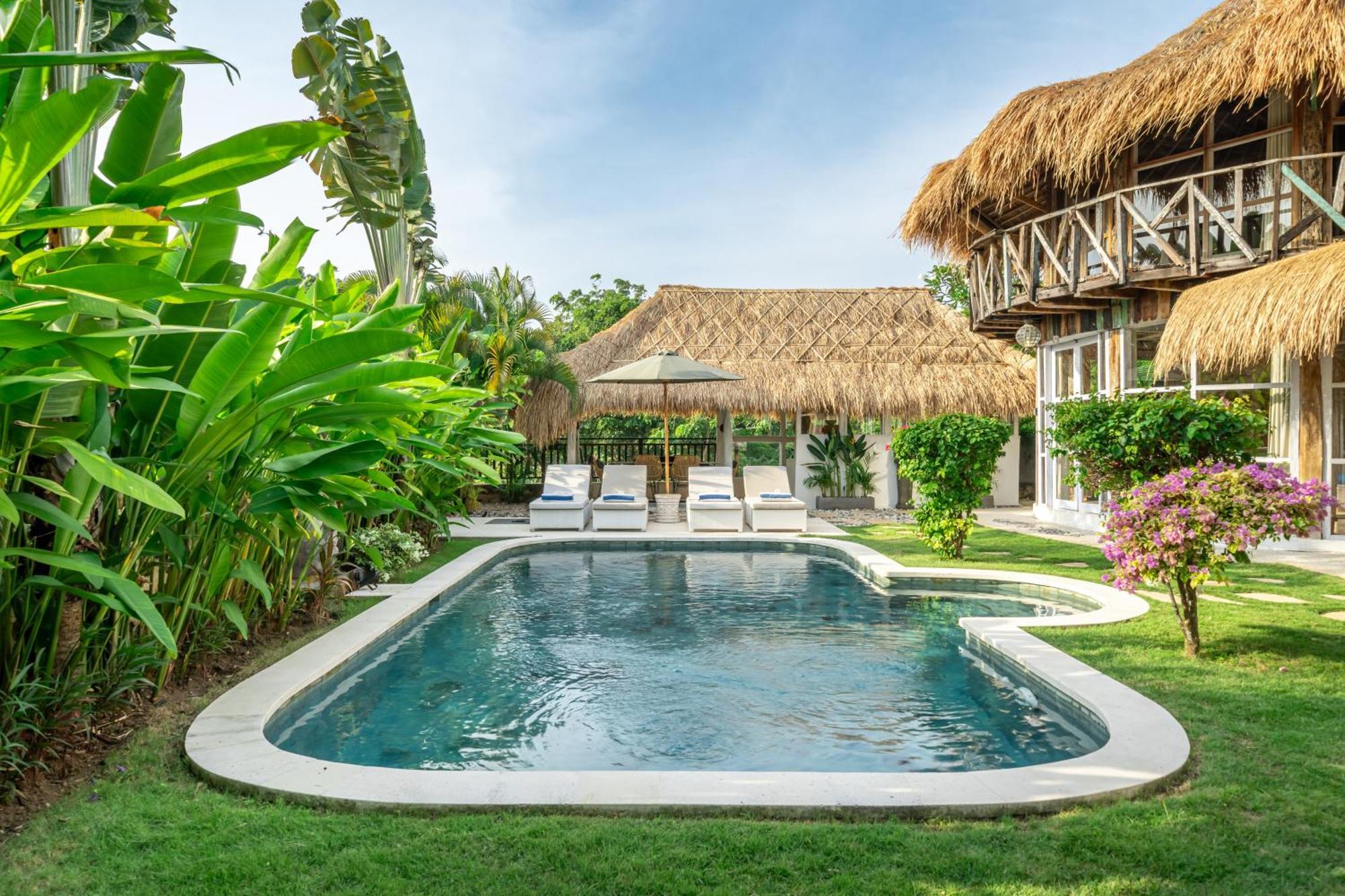 Balangan Beach Villa Idaman Bungalows Jimbaran Extérieur photo